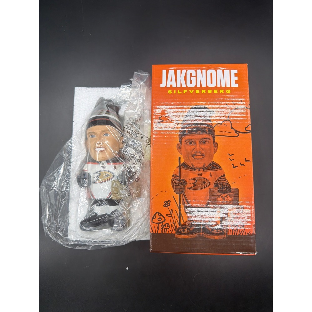 Anaheim Ducks Jakob Silfverberg Jakgnome Bobblehead NHL Hockey Collectible #33